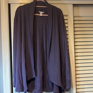 ATHLETA DUSK VIOLET POCKETS NIRVANA PRANAYAMA RESTORE WRAP